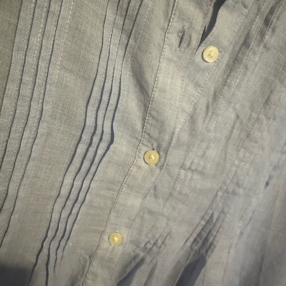 Blue Button-Up women’s Shirt - Picture 4 of 5